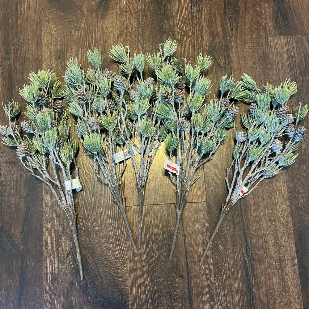 Holiday garland and stems